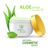 Aloe Vera Hand Cream Design Royalty Free Stock Photos Aloe Vera Hand Cream Design Royalty Free Stock Photos