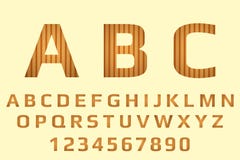 Alphabet avec les rayures foncées et brun clair Calligraphie et nombres en bois sur le Ba en pastel illustration stock Alphabet avec les rayures foncées et brun clair Calligraphie et nombres en bois sur le Ba en pastel illustration stock