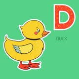 Animal Alphabet D For Duck Stock Photo - Image: 13791550