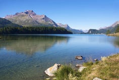 Alpine Lake Royalty Free Stock Photo
