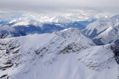 Alps In Winter Stock Image