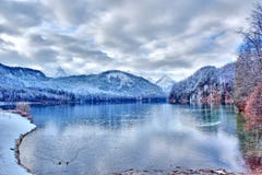 Alpsee See in Süd-Deutschland stockfoto Alpsee See in Süd-Deutschland stockfoto