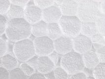 Alta textura de la espuma de la espuma de poliestireno de la ampliación foto de archivo Alta textura de la espuma de la espuma de poliestireno de la ampliación foto de archivo