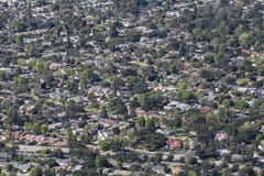 Altadena Kalifornien antenn royaltyfri foto Altadena Kalifornien antenn royaltyfri foto