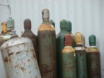 Alte Flaschengas Zylinder lizenzfreies stockbild Alte Flaschengas Zylinder lizenzfreies stockbild