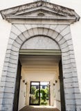 Alte Kasernen des Kazerne Dossin, Mechelen, Belgien lizenzfreies stockfoto Alte Kasernen des Kazerne Dossin, Mechelen, Belgien lizenzfreies stockfoto