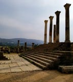 Alte Roman City Volubilis, Marokko lizenzfreie stockfotos Alte Roman City Volubilis, Marokko lizenzfreie stockfotos