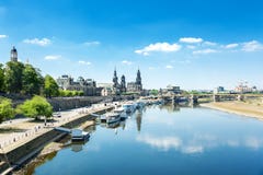 Alte Stadt von Dresden Stockbild Alte Stadt von Dresden Stockbild