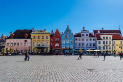 Alte Stadt von Tallinn, Estland lizenzfreie stockfotos Alte Stadt von Tallinn, Estland lizenzfreie stockfotos