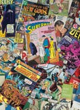 Alte Weinlese-Karikatur-Comic-Bücher Alte Weinlese-Karikatur-Comic-Bücher