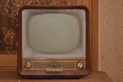Alter Fernsehapparat stockfotos Alter Fernsehapparat stockfotos