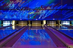 Aléia de bowling imagem de stock Aléia de bowling imagem de stock