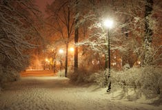 Aléia do inverno na noite Aléia do inverno na noite