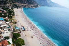 Amazing aerial view of Blue Lagoon in Oludeniz Stock Photo Amazing aerial view of Blue Lagoon in Oludeniz Stock Photo