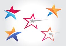 Star Shape Icon Collections design vector illustration Star Shape Icon Collections design vector illustration