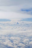 Amazing skyscape of cloudy blue sky from plane& x27;s view. Space for dreaming, desires, thoughts, new prospects and future. stock image Amazing skyscape of cloudy blue sky from plane& x27;s view. Space for dreaming, desires, thoughts, new prospects and future. stock image