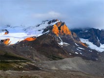 Amazing Sunset Mountains, Alberta Canada stock photography Amazing Sunset Mountains, Alberta Canada stock photography