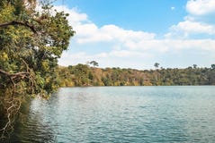 Amazing vulcanic lake royalty free stock photography Amazing vulcanic lake royalty free stock photography
