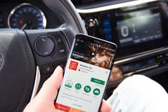 Amazon GO android app stock images Amazon GO android app stock images