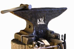 Ambossschmiedehandwerk lizenzfreie stockfotos Ambossschmiedehandwerk lizenzfreie stockfotos
