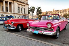 American Classic Cars In Cuba Royalty Free Stock Images American Classic Cars In Cuba Royalty Free Stock Images