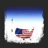 American Flag Map Grunge Stock Images American Flag Map Grunge Stock Images