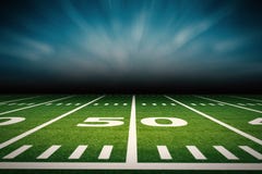 Free American Football Field Stock Images - 83122844