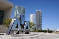 amerikansk arena miami för flygbolag royaltyfri foto amerikansk arena miami för flygbolag royaltyfri foto