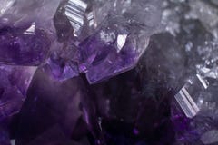 Ametista macro Crystal Background do close-up fotos de stock Ametista macro Crystal Background do close-up fotos de stock