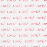 Amor del texto con el modelo inconsútil de los corazones, impresión feliz del día de la tarjeta del día de San Valentín s ilustración del vector Amor del texto con el modelo inconsútil de los corazones, impresión feliz del día de la tarjeta del día de San Valentín s ilustración del vector