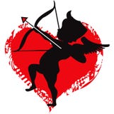 Amor do Cupid ilustração do vetor Amor do Cupid ilustração do vetor