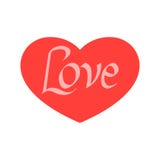 Amour à main levée de lettres illustration stock Amour à main levée de lettres illustration stock