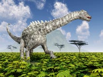 Ampelosaurus de dinosaure illustration libre de droits Ampelosaurus de dinosaure illustration libre de droits