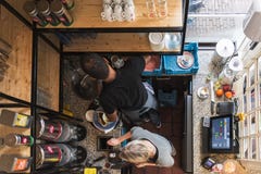 Amsterdam, Interior Of A Small Kitchen In A Restaurant Royalty Free Stock Photos Amsterdam, Interior Of A Small Kitchen In A Restaurant Royalty Free Stock Photos