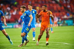 EURO 2020. The football match Ukraine vs Netherlands