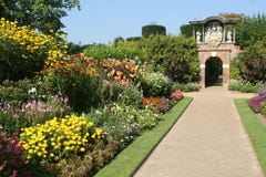 An English Country Garden Royalty Free Stock Photo An English Country Garden Royalty Free Stock Photo