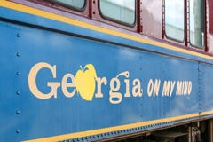 An Old Train Car From Georgia Royalty Free Stock Image An Old Train Car From Georgia Royalty Free Stock Image