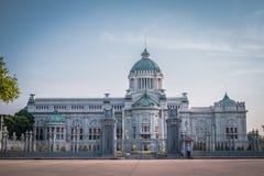 Ananta Samakhom Hall Tronowy muzeum fotografia stock Ananta Samakhom Hall Tronowy muzeum fotografia stock