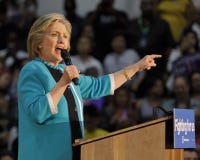 Ancien secrétaire Hillary Clinton Campaigns pour le président à l'université est Cinco de Mayo, 2016 de Los Angeles Ancien secrétaire Hillary Clinton Campaigns pour le président à l'université est Cinco de Mayo, 2016 de Los Angeles