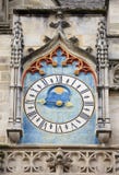 Ancient astronomical clock, Autun cathedral stock photography Ancient astronomical clock, Autun cathedral stock photography