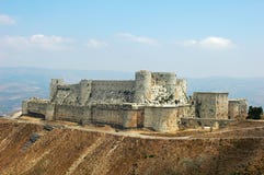 Ancient Castle In Syria Royalty Free Stock Photo