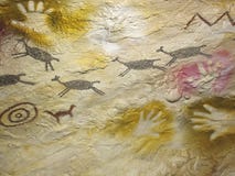 Ancient cave paintings