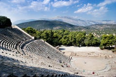 Epidaurus small city in ancient Greece stock photography Epidaurus small city in ancient Greece stock photography