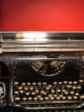 Ancient typewriter royalty free stock images Ancient typewriter royalty free stock images