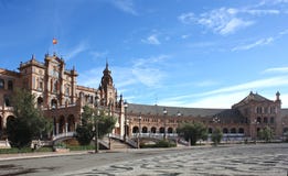 andalucia de espana plaza seville spain royaltyfri foto andalucia de espana plaza seville spain royaltyfri foto