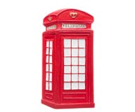 Andenken in England Großbritannien Rote veraltete Telefonzelle Londons Klassische britische Marksteinikone als Magnet lokalisiert stockbilder Andenken in England Großbritannien Rote veraltete Telefonzelle Londons Klassische britische Marksteinikone als Magnet lokalisiert stockbilder