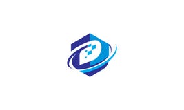 Anfangsd-Vektorikonen-Logotechnologie vektor abbildung Anfangsd-Vektorikonen-Logotechnologie vektor abbildung