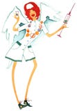 Angel nurse-2 Stock Photos Angel nurse-2 Stock Photos