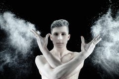 White Cupid on Valentine`s day royalty free stock photo White Cupid on Valentine`s day royalty free stock photo