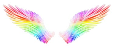 angel bird or fairy wings blue stock illustration pink flamingo christmas tree ornaments
